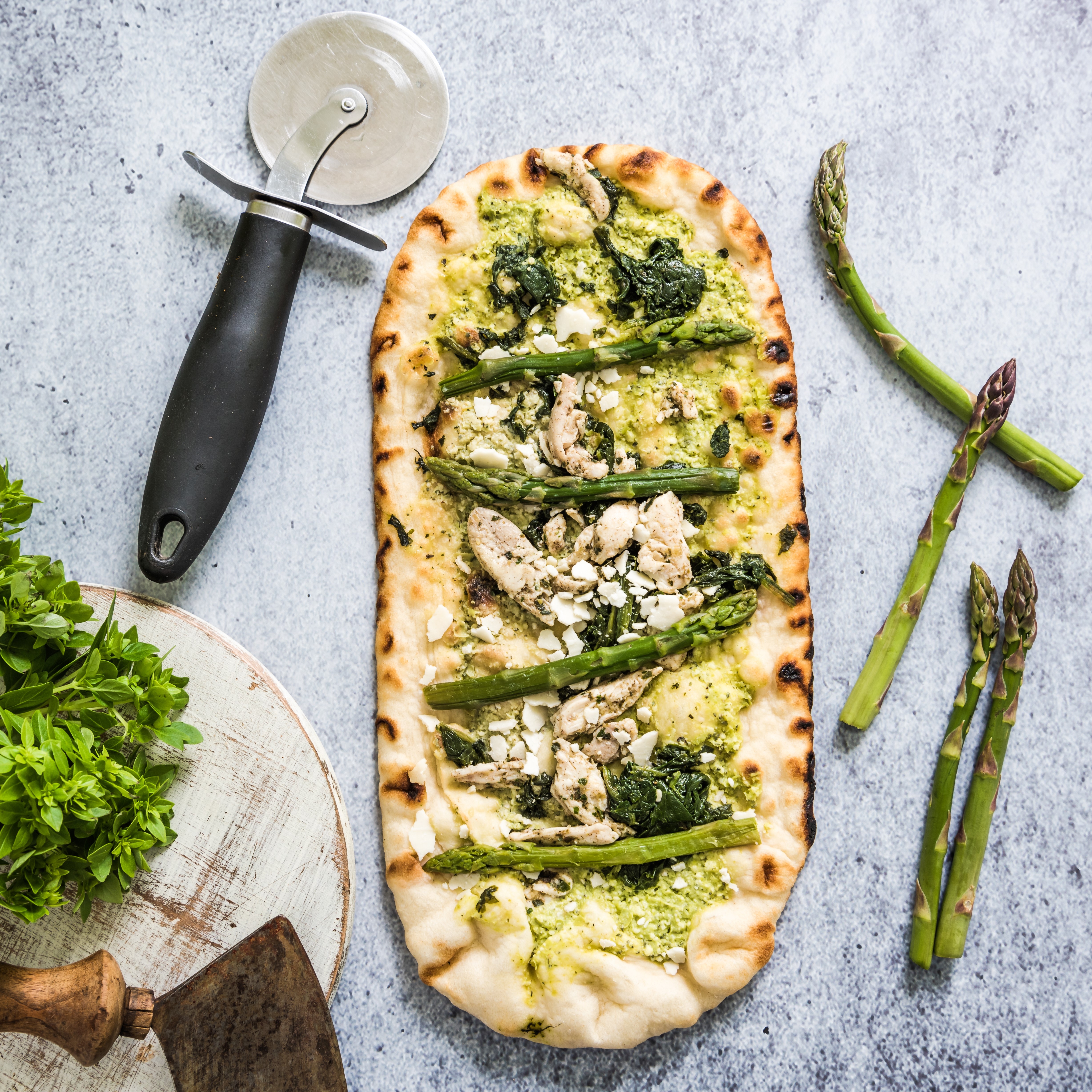 Slaný chřestový koláč