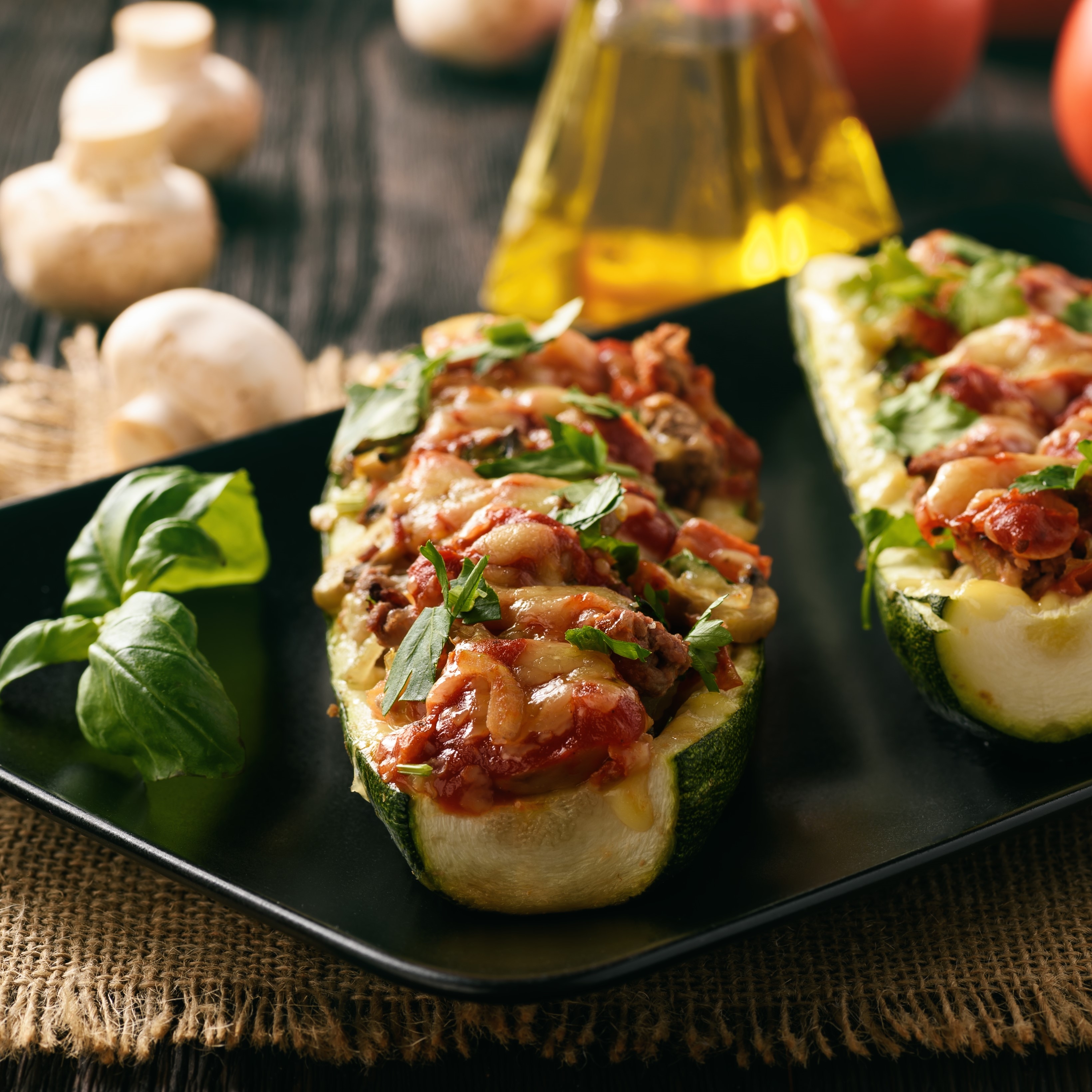 Cukety plněné mletým masem